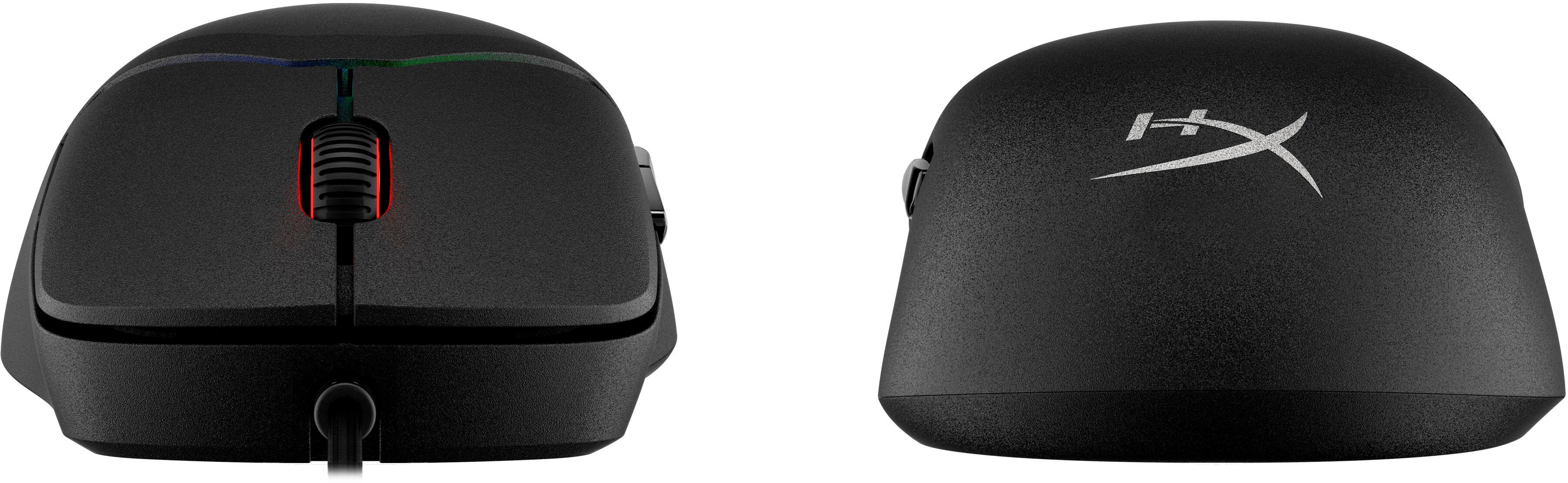 Alt View 10. HyperX - Pulsefire Saga Lightweight Wired Optical Gaming Mouse with RGB Lighting - Black.