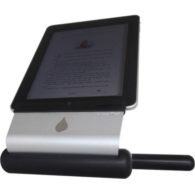 Front. Rain Design - Rain Design iRest lap stand for iPad/Tablet - iRest prevents hand fatigue from holding the iPad while elevating the - Silver.