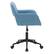 Alt View 11. CorLiving - Marlowe Upholstered Task Chair - Light Blue.