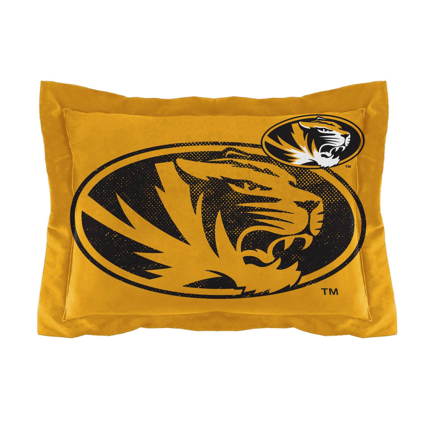 Left. Sweet Home Collection - NCAA Missouri Tigers football Comforter & Sham Set- Full/Queen - Multicolored.
