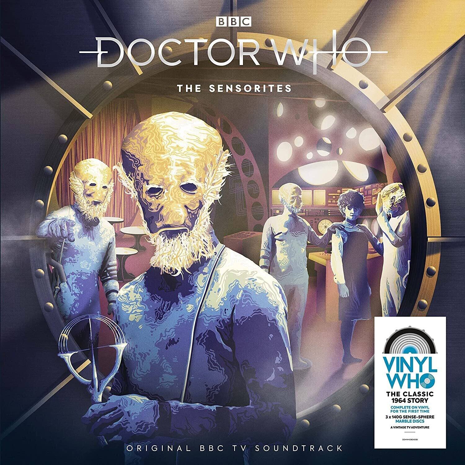 Doctor Who - Sensorites - 140-Gram 'Sense-Sphere' Marble Colored Vinyl   - VINYL LP