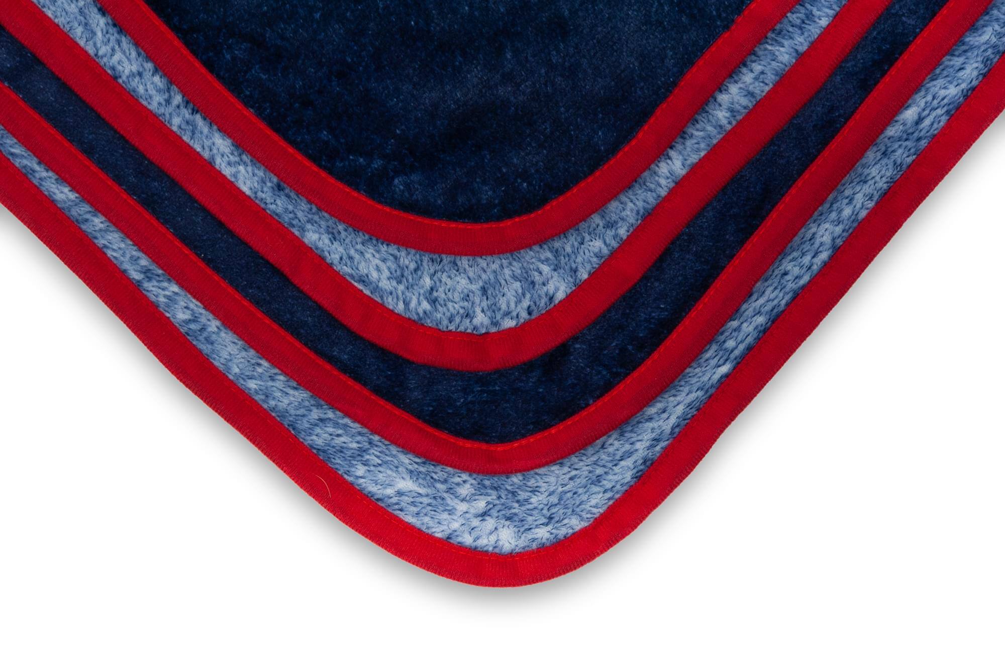 Alt View 2. Just Funky - My Hero Academia U.A. Academy Letters Fleece Throw Blanket | 60 x 45 Inches - Blue.