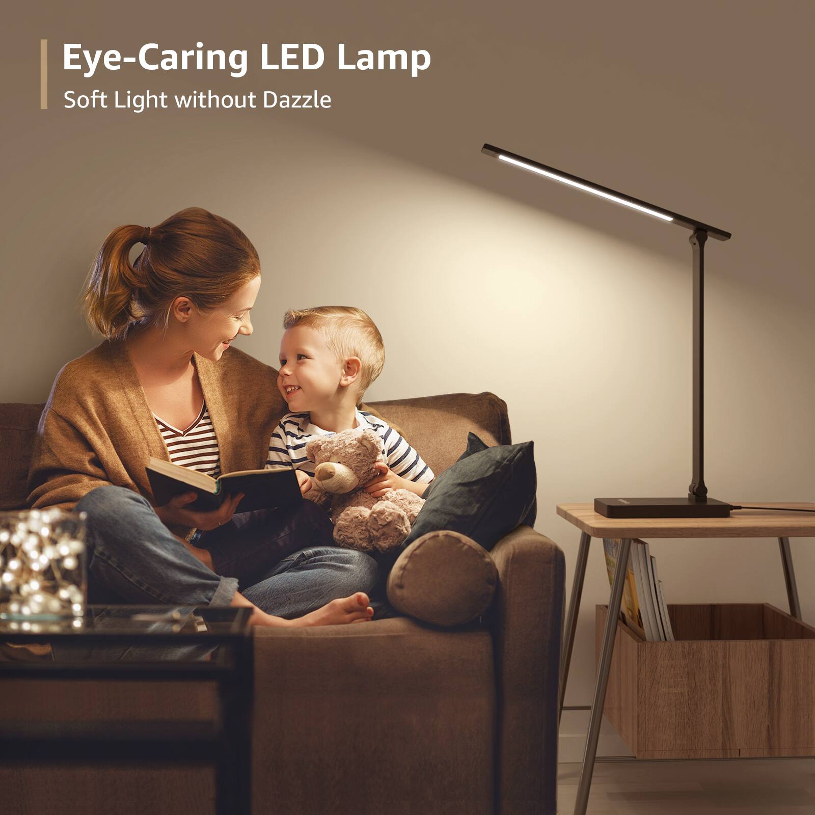 Eye-Caring LED Lamp  
Soft Light without Dazzle