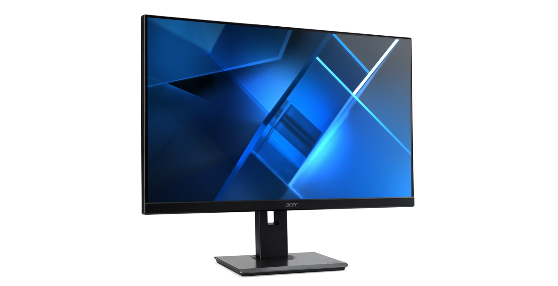Angle. Acer - Acer Vero B277U G 27" Class LCD Monitor - 16:9 - Black - 27" Viewable - 350 Nit - 4 ms - Speakers - HDMI - DisplayPort - Black.