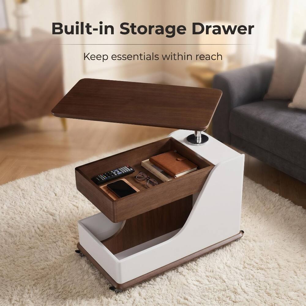 Built-in Storage Drawer  
Keep essentials within reach