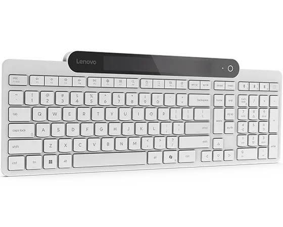 Lenovo - 800 Self-Charging Bluetooth Keyboard - White price history on PriceWatchPro