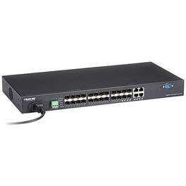 Black Box Network Services - SFP Gigabit Managed Fiber Switch - 24-Port (LGB5124AR2)