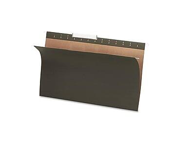 Alt View 2. Pendaflex - Recycled Hanging File Folders, 1/3-Cut Tab, Legal Size, Standard Green, 25/Box - Green.