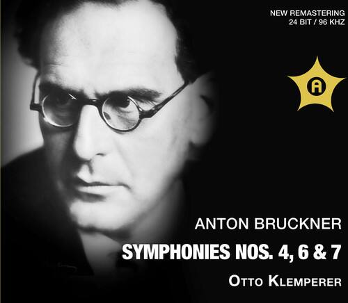 NEW REMASTERING  
24 BIT / 96 KHZ  

ANTON BRUCKNER  
SYMPHONIES NOS. 4, 6 & 7  

Otto Klemperer