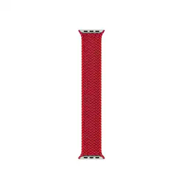 Apple - Watch Braided Solo Loop 40mm - Size 7 - Red