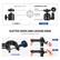 ORDINARY BALL HEAD
- Low Supporting Capacity
- Unstable locking force
UPGRADED BALL HEAD
- Enhanced Supporting Capacity
- Strengthened Locking Force
- Ball Threaded Design
OTHER
NEEWER
SLOTTED CROSS ARM LOCKING KNOB
LOCK TIGHTER AND EASIER TO USE
STEP 1
STEP 2
SLOTTED KNOB