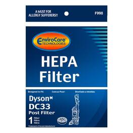 EnviroCare - Vacuum Filters Part #F998 2 Pack