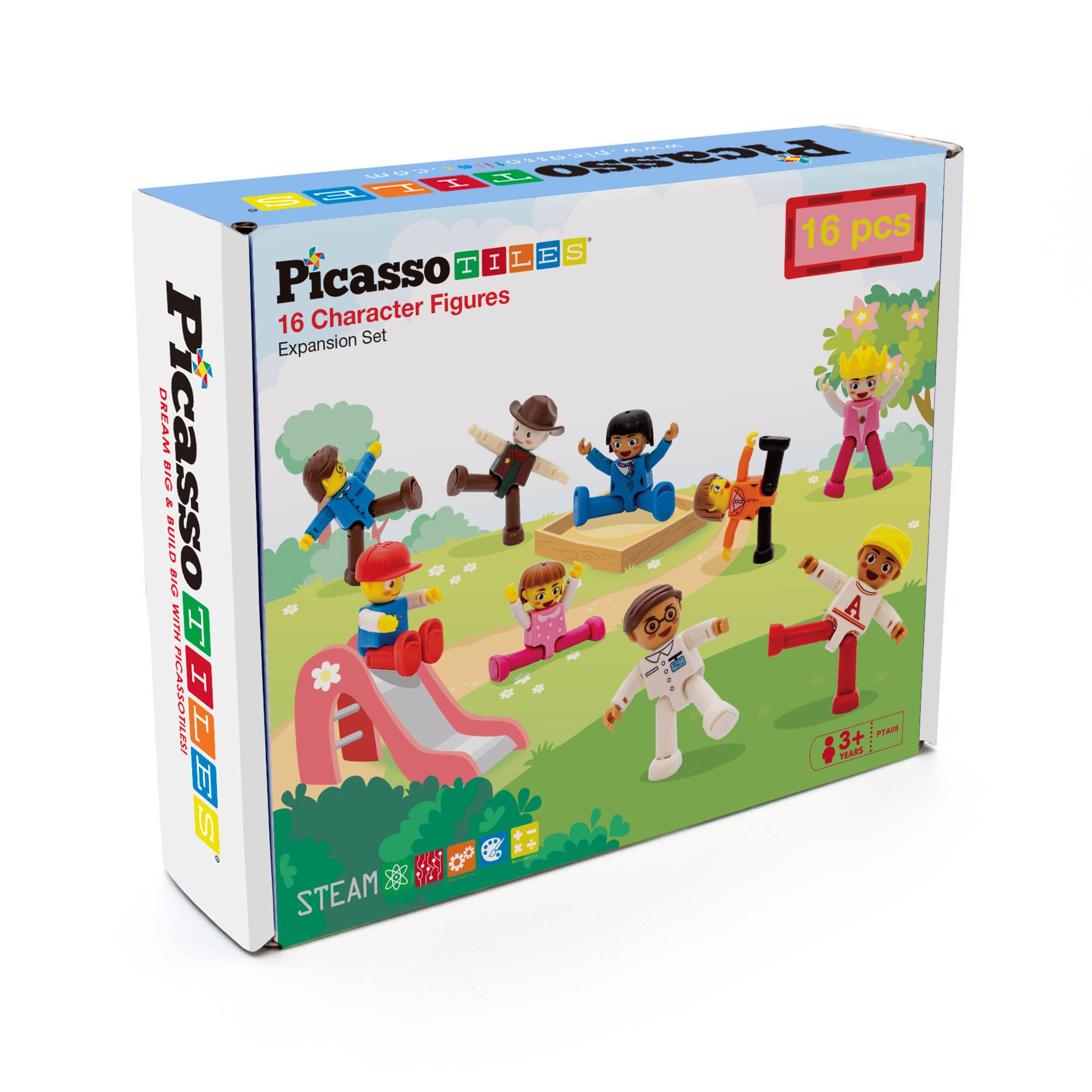 Picasso 16 Character Figures Expansion Set  
16 pcs  
STEAM  
3+ years