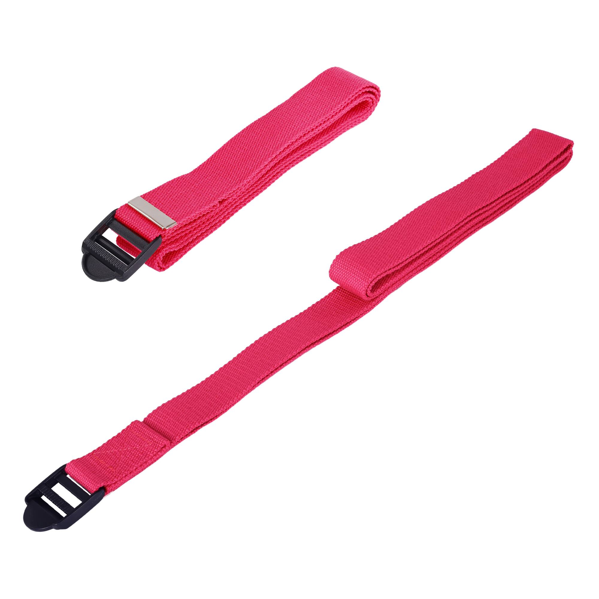 Alt View 8. BalanceFrom Fitness - BalanceFrom Fitness 7 Piece Yoga Set with Mat, Stretch Strap, & Knee Pad, Pink - Pink.