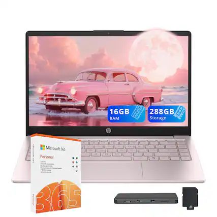 16GB RAM
288GB Storage
Microsoft 365 Personal
1 person
1-month subscription
Premium apps with latest updates
Advanced security
Microsoft 365 Personal