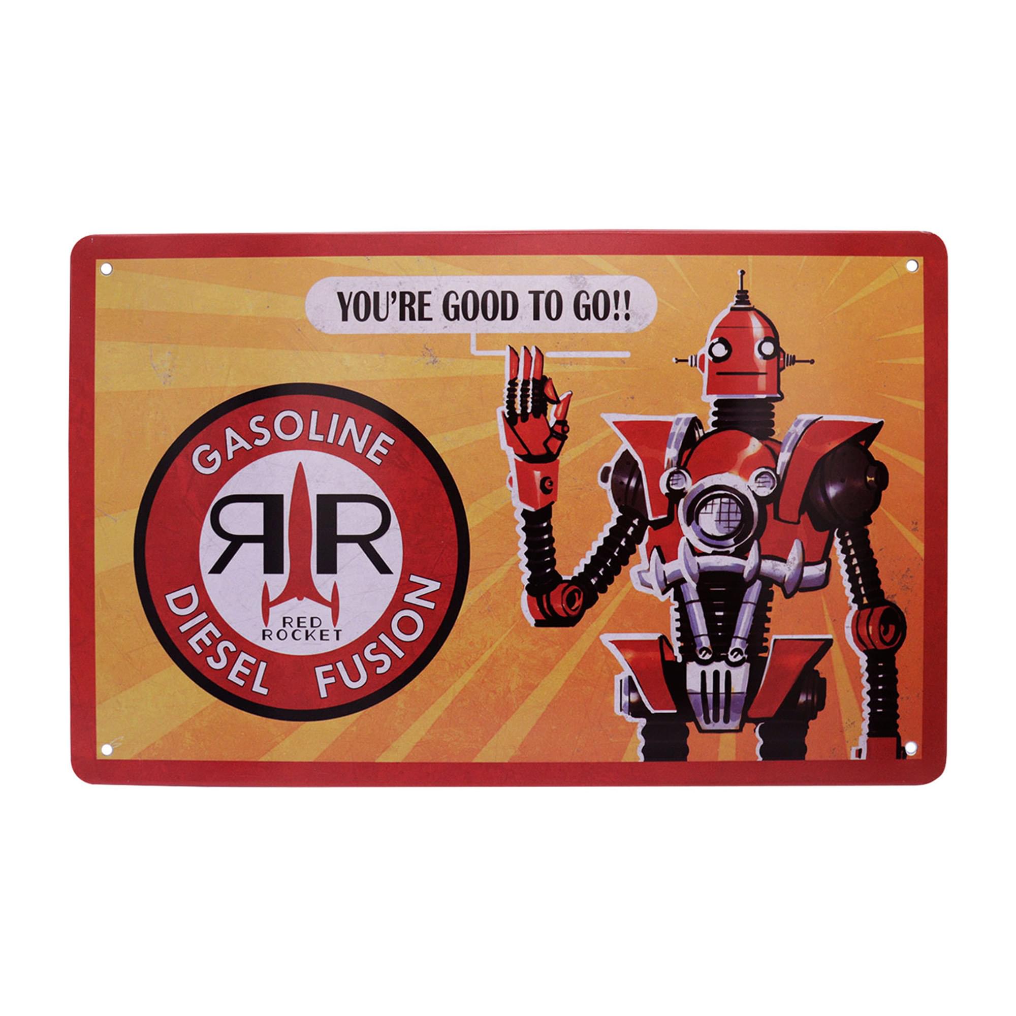 YOU'RE GOOD TO GO!!

GASOLINE AR DIESEL FUSION  
RED ROCKET