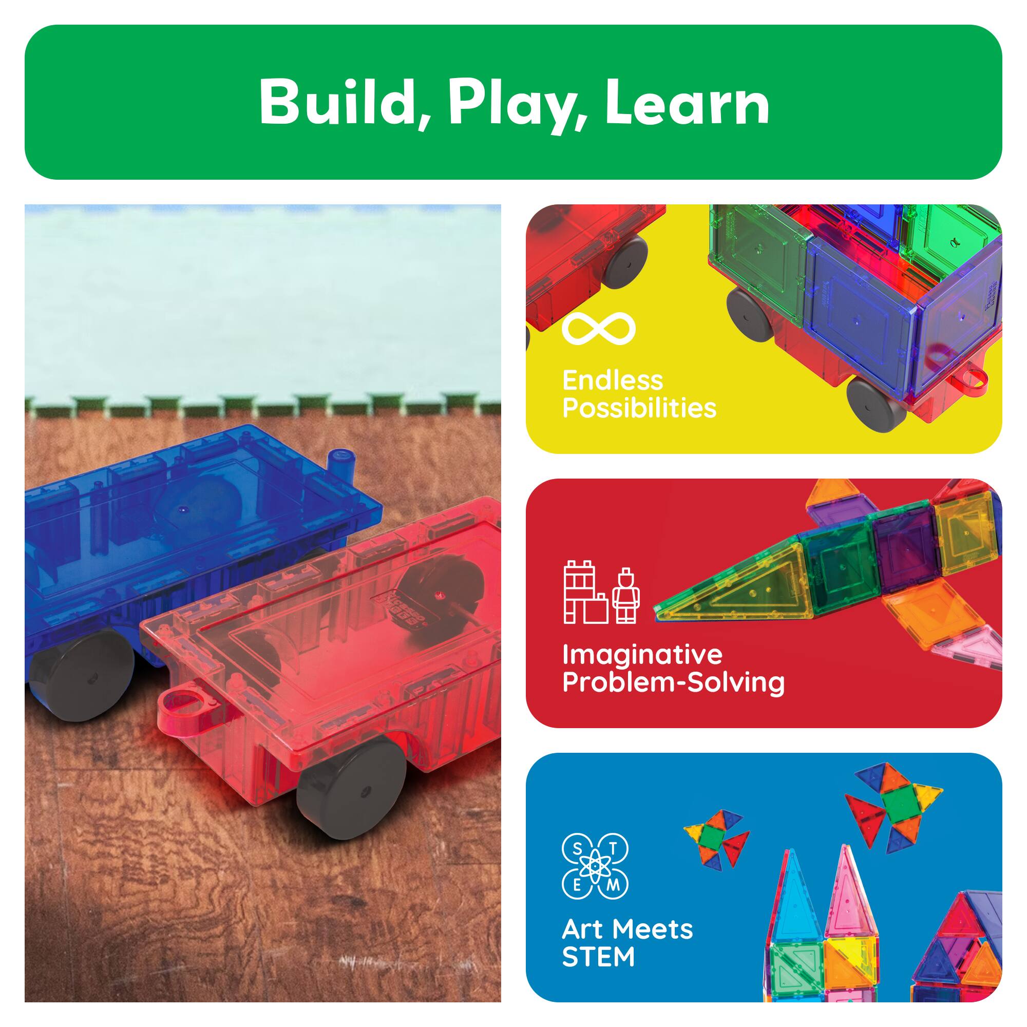 Build, Play, Learn

Endless Possibilities

Imaginative Problem-Solving

Art Meets STEM