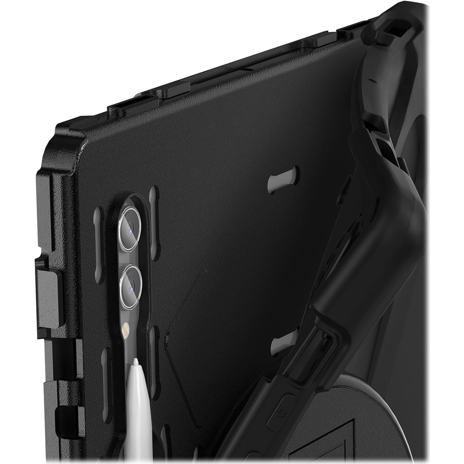 Alt View 15. SaharaCase - DEFENSE-X Series Case for Samsung Galaxy Tab S10 Ultra, Tab S9 Ultra, and Tab S8 Ultra - Black.