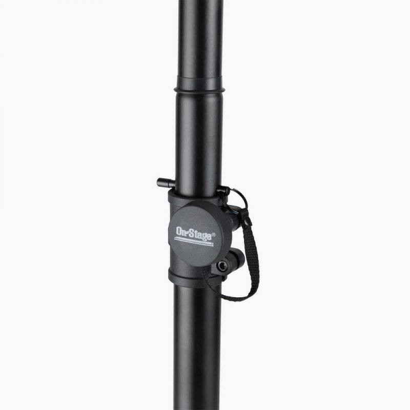 Alt View 2. On Stage Stands - On Stage SS7761B Tripod Speaker Stand - Black.