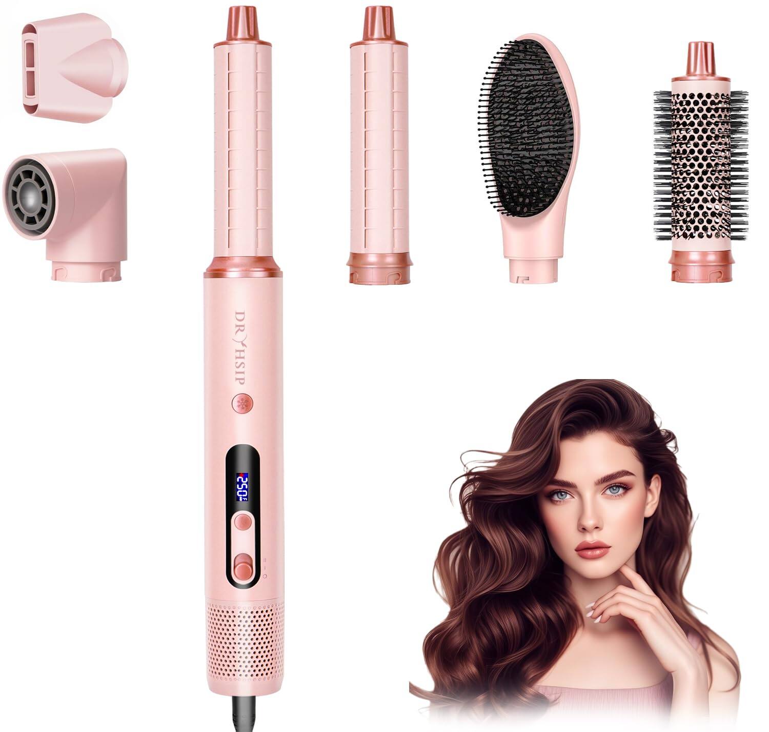 The Best Inks - Professional Ionic Lightweight Hair Dryer Professional Grade with Advanced Technology for Fast Drying - Pink