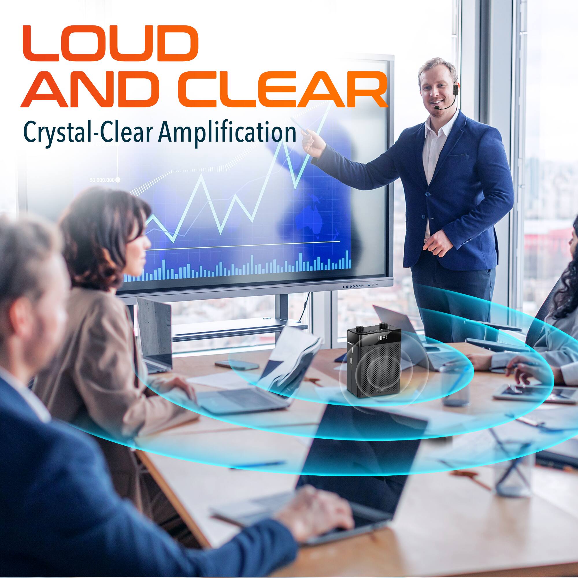LOUD AND CLEAR Crystal-Clear Amplification