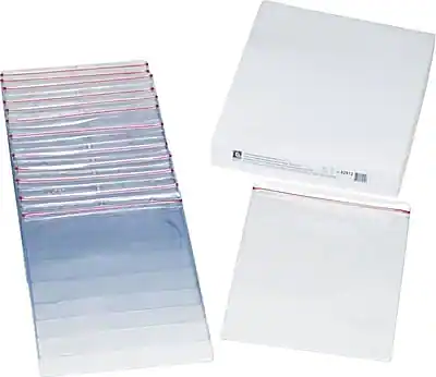 Front. C-line - Industrial Vinyl Zip Shop Ticket Holder, 9 x 12 Insert Size.