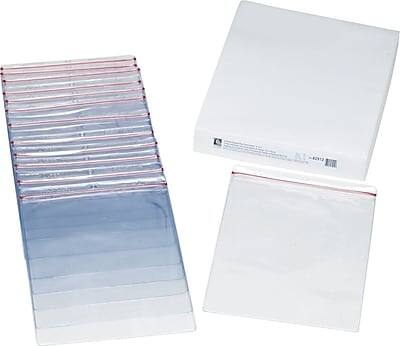 Front. C-line - Industrial Vinyl Zip Shop Ticket Holder, 9 x 12 Insert Size.