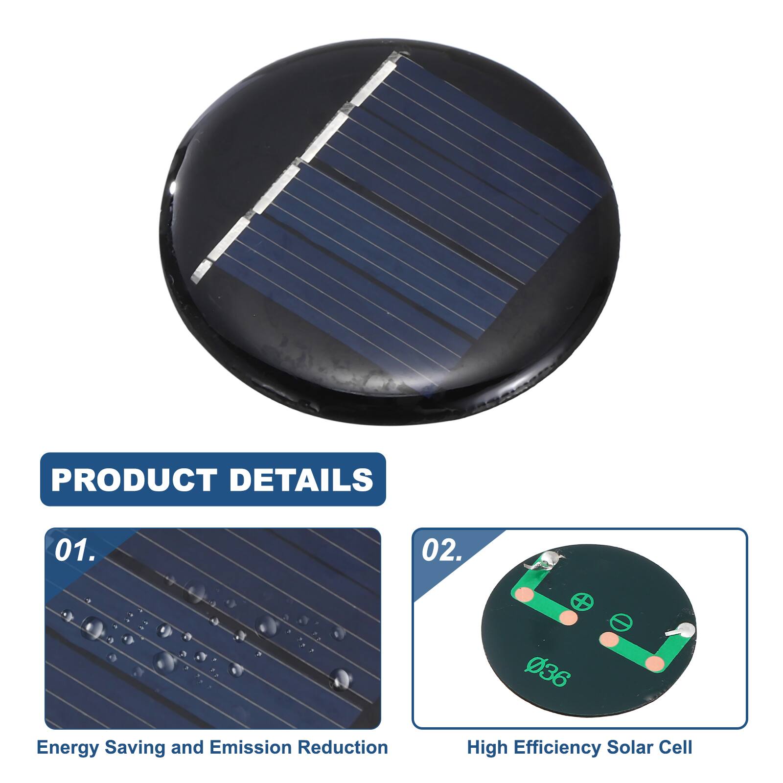 PRODUCT DETAILS

01. Energy Saving and Emission Reduction

02. High Efficiency Solar Cell