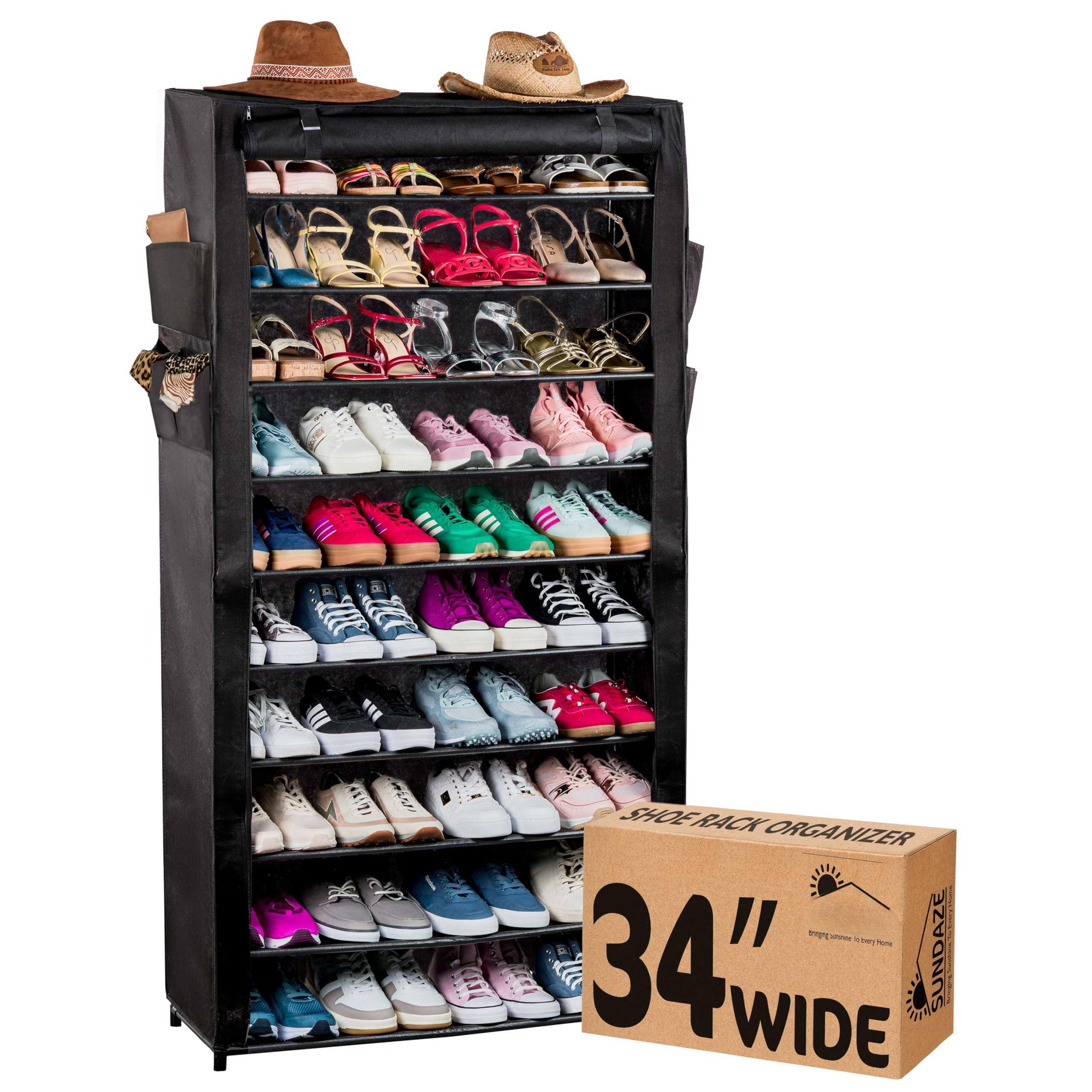 SHOE RACK ORGANIZER  
34" WIDE  
SUNDAZE