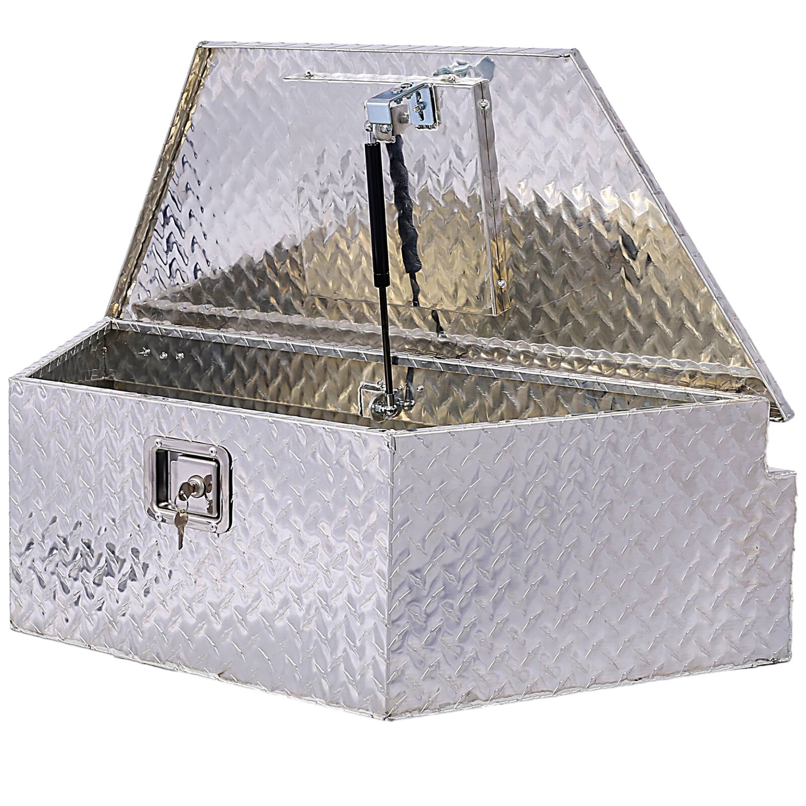 APRILSOUL 39 Inch Aluminum Truck Tool Box Lightweight Corrosion ...