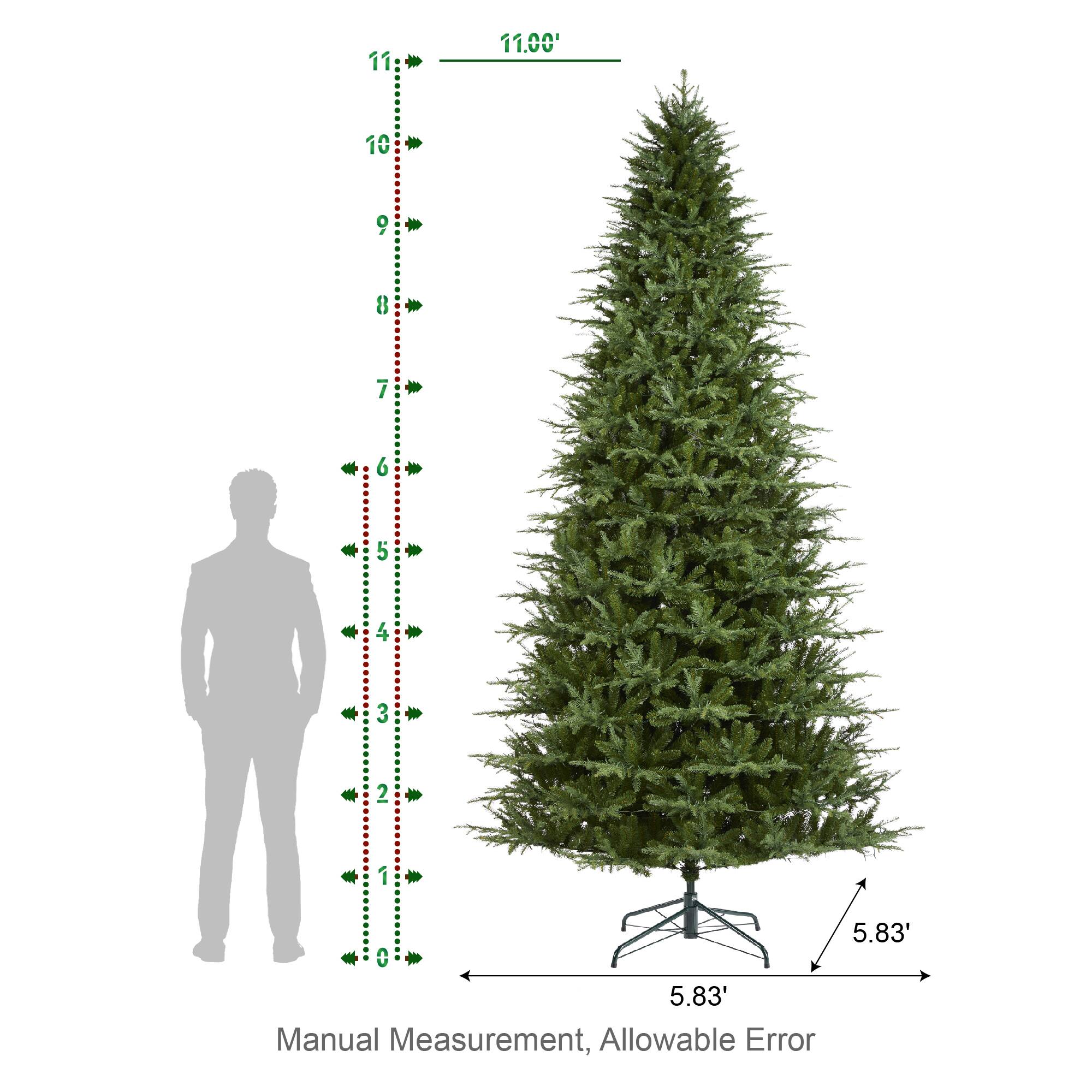 11: 11.00'
10: 10
9: 9
8: 8
7: 7
6: 6
5: 5
4: 4
3: 3
2: 2
1: 1
5.83' Manual Measurement, Allowable Error