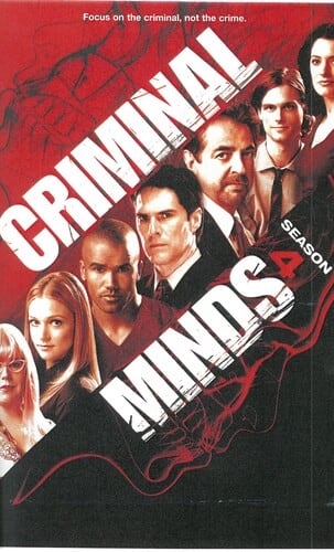Front. Criminal Minds - Criminal Minds: The Complete Fourth Season   - DVD.