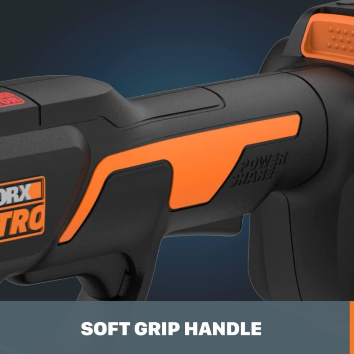 A soft grip handle is available for the Power Share drill.