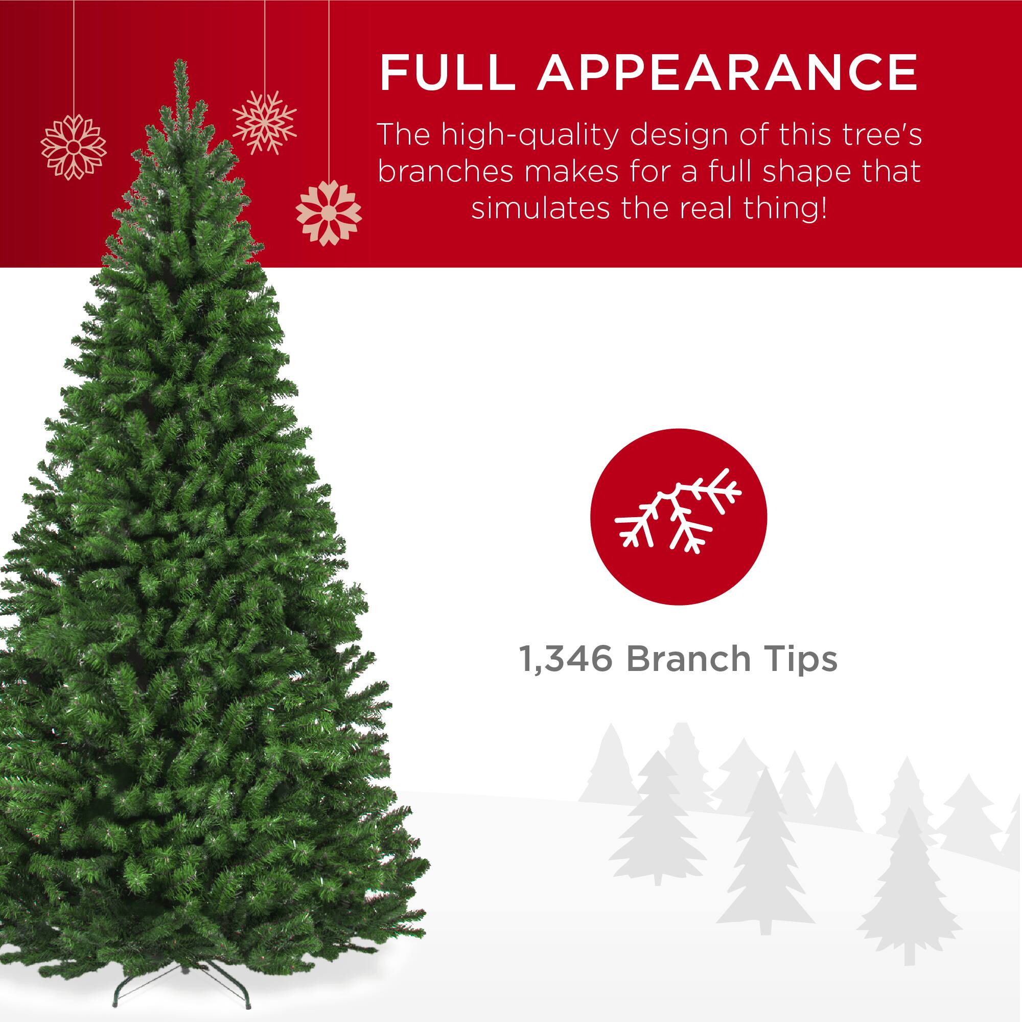 FULL APPEARANCE

The high-quality design of this tree's branches makes for a full shape that simulates the real thing!

1,346 Branch Tips