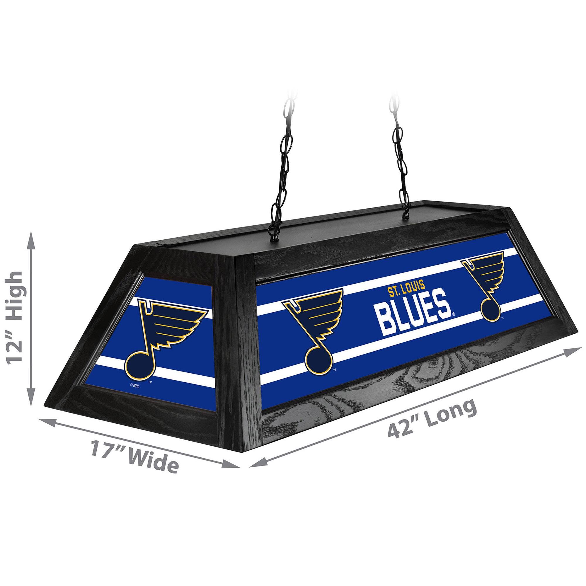 High 12" EM 17" Wide ST. LOUIS BLUES 42" Long