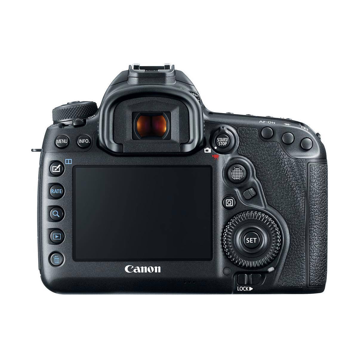 AF-ON  
MENU INFO.  
START STOP  
RATE  
SET  
Canon  
LOCK