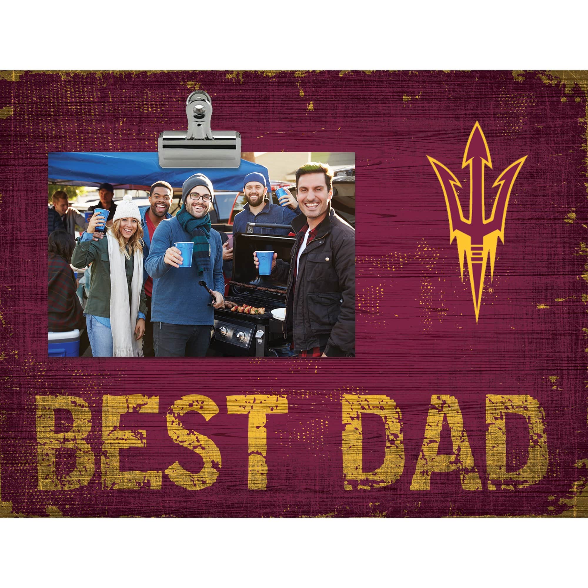 Fan Creations - Arizona State Sun Devils 8'' x 10.5'' Best Dad Clip Frame - Multicolor price history on PriceWatchPro