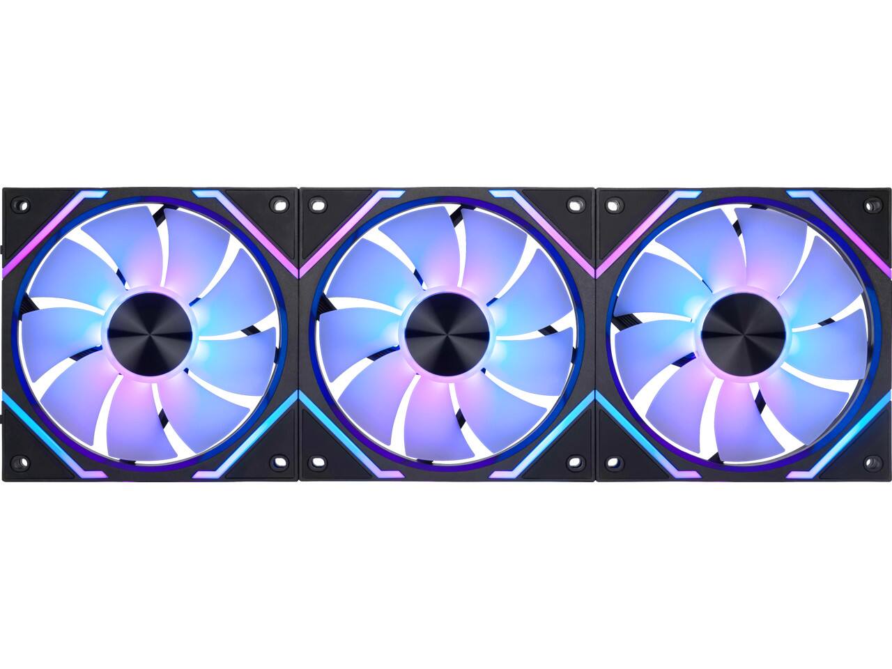 Angle. MSI - MSI MPG EZ120R ARGB 3fan/pack, Magnetic Connection, Mystic Light Sync, Exclusive Fluid Dynamic Bearing Structure - ARGB.