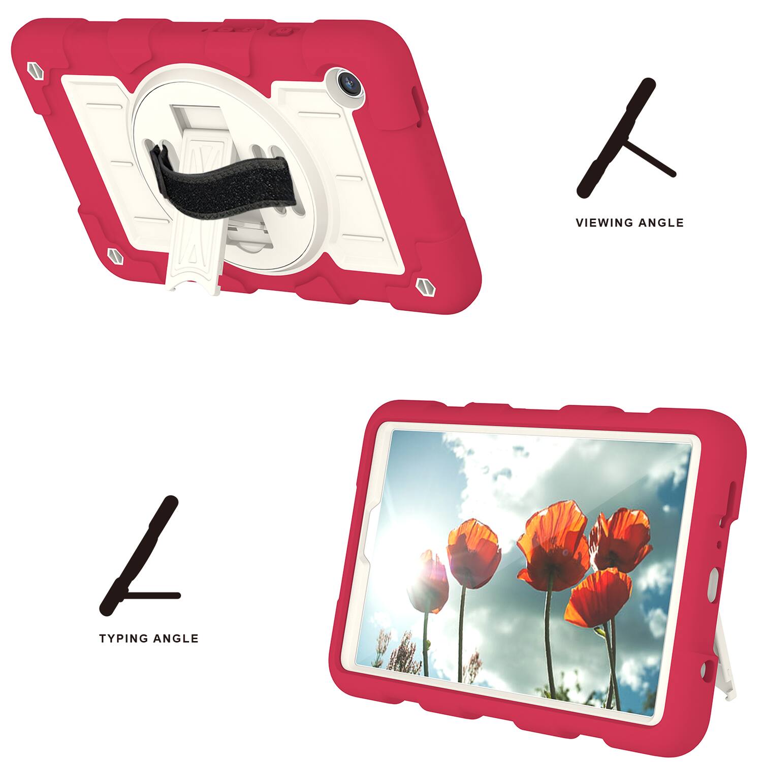 VIEWING ANGLE

TYPING ANGLE