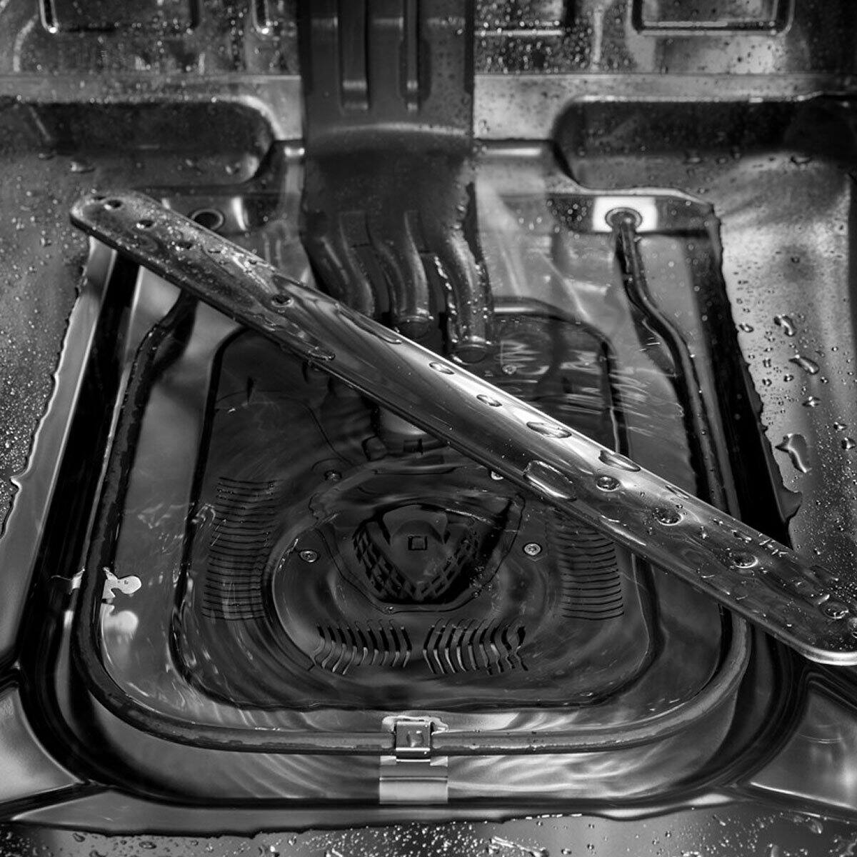 Alt View 3. KitchenAid - KitchenAid - 24" Top Control Built-In Dishwasher with 360 Max Jets Third Rack and ProDry System, 44 dBA - PrintShield Stainless.