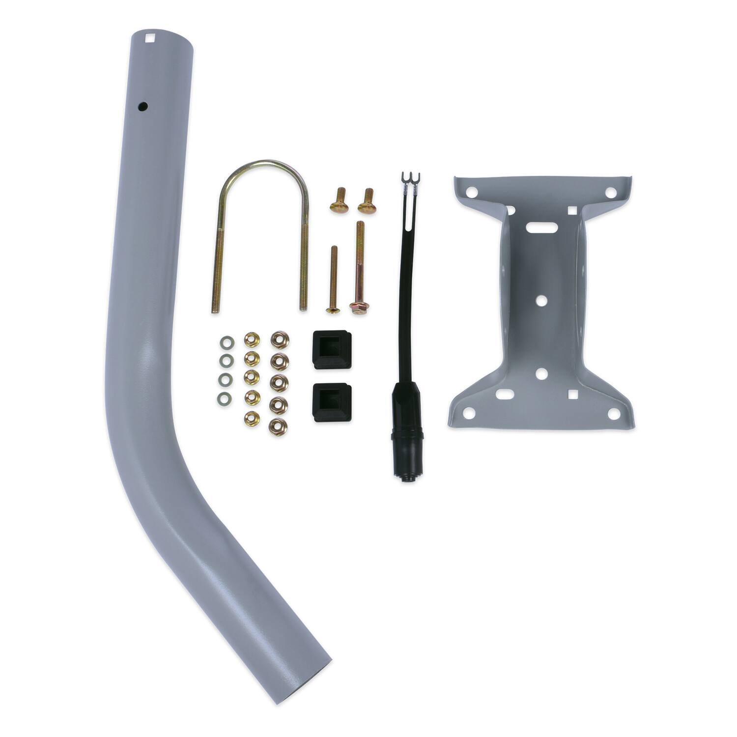 Alt View 1. RCA - Rca Ant754e Compact Outdoor Antenna, 75-mile Range - Gray.