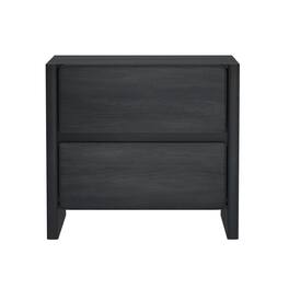 Manhattan Comfort - Linda Modern 24" Nightstand - Charcoal Gray