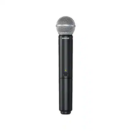 Front. Shure - Shure BLX2/SM58 Handheld Wireless Microphone Transmitter (H9: 512 to 542 MHz).
