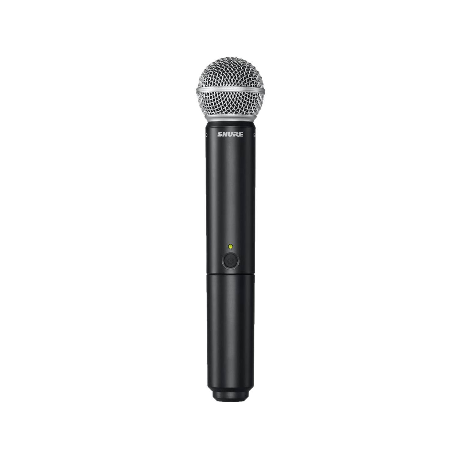 Front. Shure - Shure BLX2/SM58 Handheld Wireless Microphone Transmitter (H9: 512 to 542 MHz).