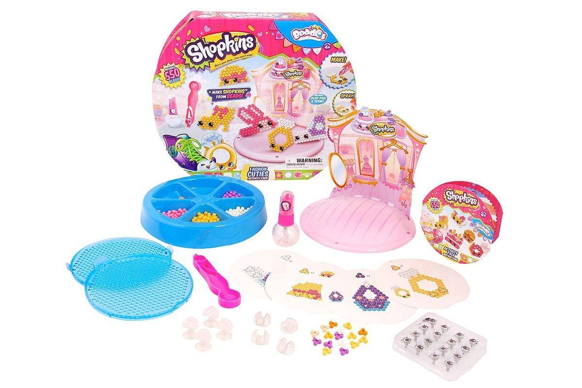 Boado's Shopkins 4+ MAKE! Tnut COAS 550 Shobe REACO MAKE SHOPKINS FROM DEADS! PLAYEA PD SPRAYI SCOE) Shepfirne FACHION CUTIES MT PACT e WARNING: CHEING SATuM nontn do 550 Shoekins Coney SW - 9 P S F 6