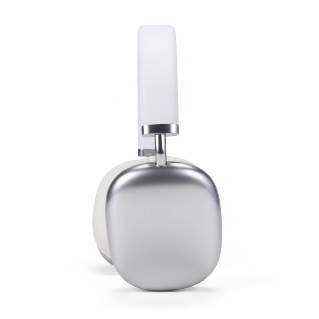 Front. 3P Experts - Cushioned Wireless Headphones - White.
