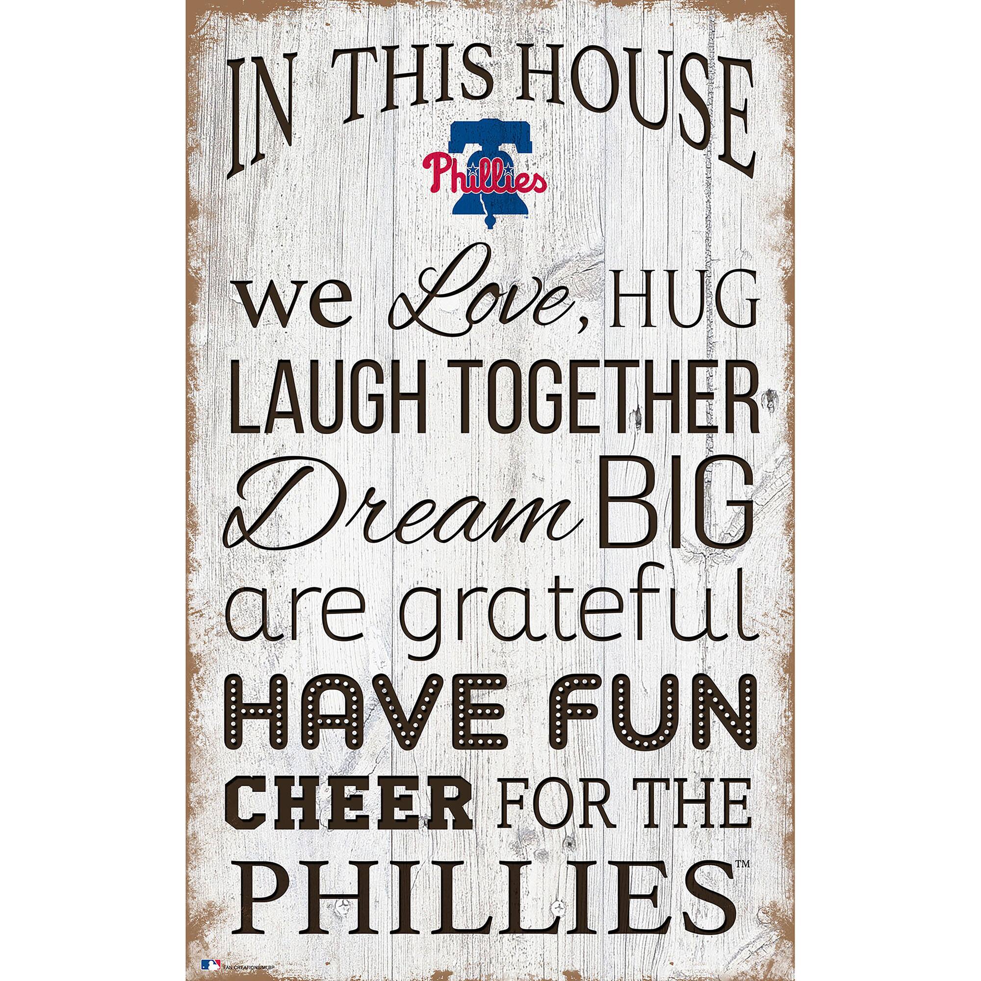 11'' x 19'' Team In This House Sign