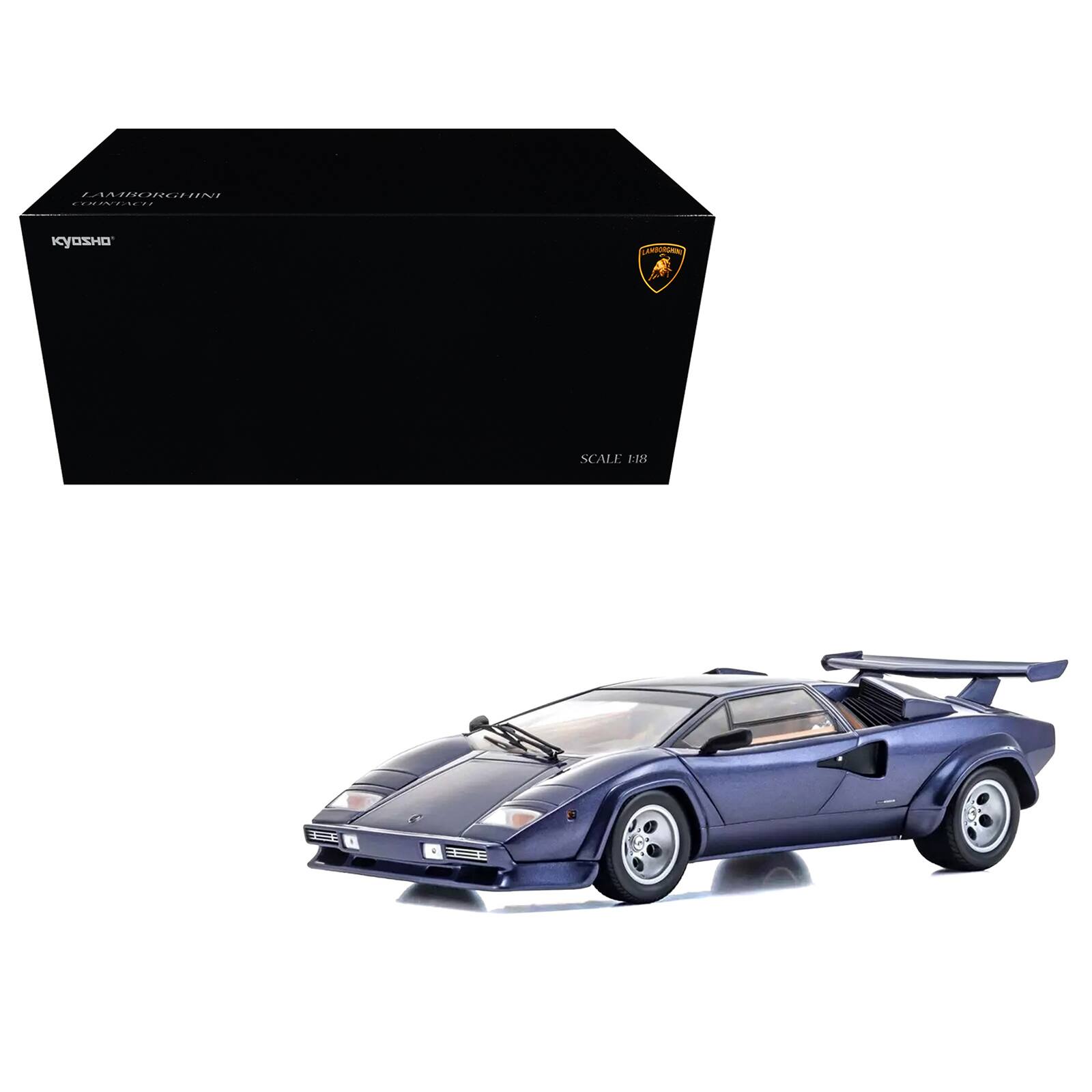 LAMBORGHINI COUNTACH  
KYOSHO  
LAMBORGHINI  
SCALE 1:18