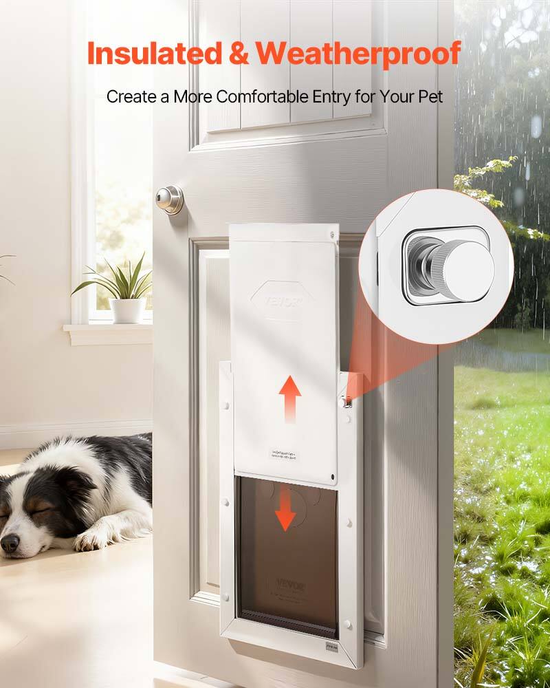 Insulated & Weatherproof  
Create a More Comfortable Entry for Your Pet