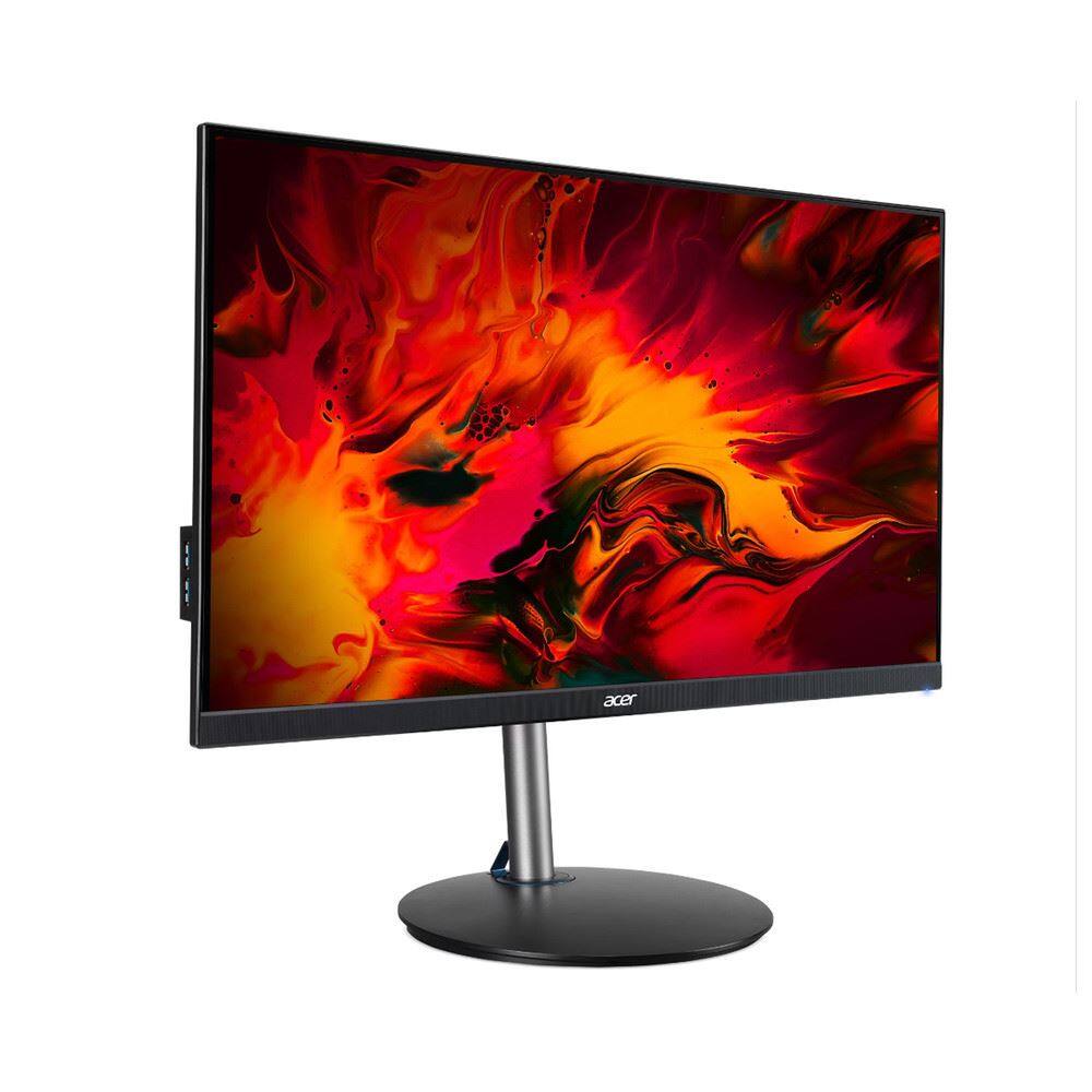 Angle. Acer - Nitro XF273U 27" LCD Monitor 240Hz 2560x1440 QHD VA Panel 1ms Response Time - Black.